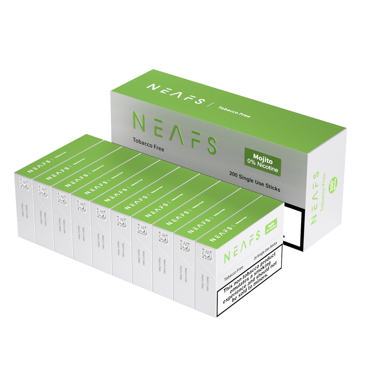 NEAFS Mojito Tobacco Free Heated Sticks – 200 Sticks