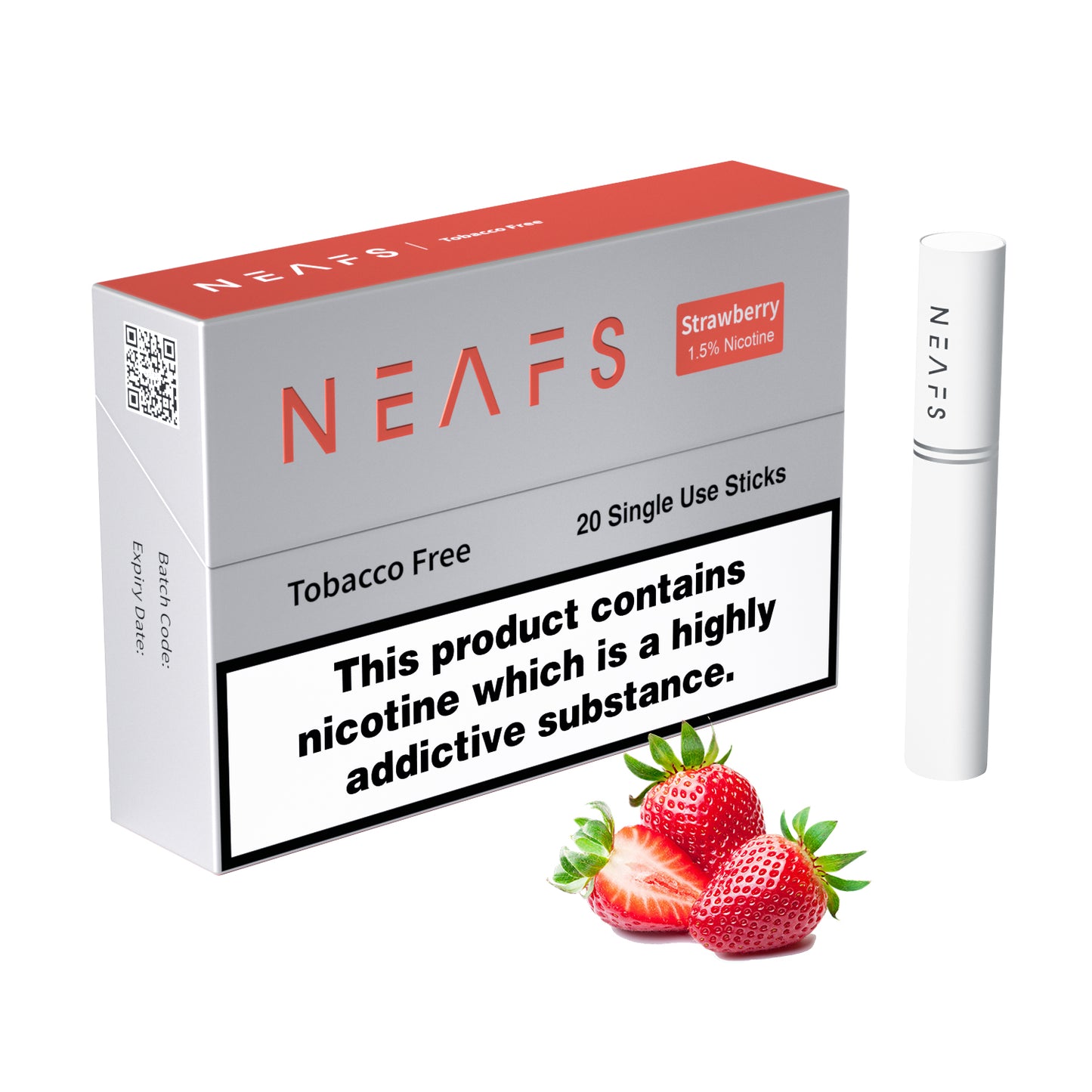 NEAFS Strawberry Tobacco Free Heated Sticks – 200 Sticks