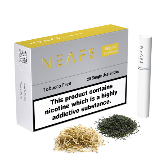 NEAFS Original Tobacco Free Heated Sticks – 200 Sticks